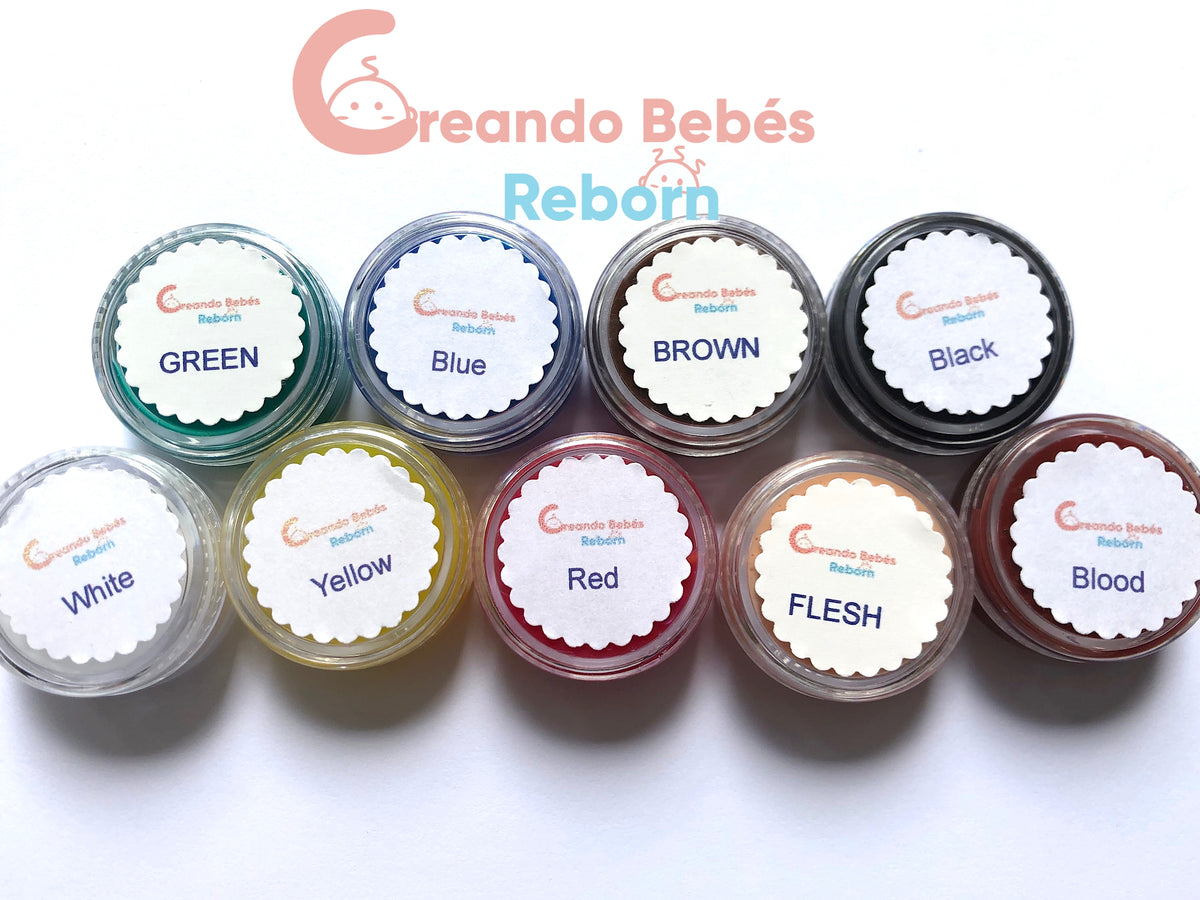 Pinturas para bebes reborn on sale