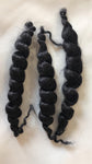 Mohair 3 rizos negro